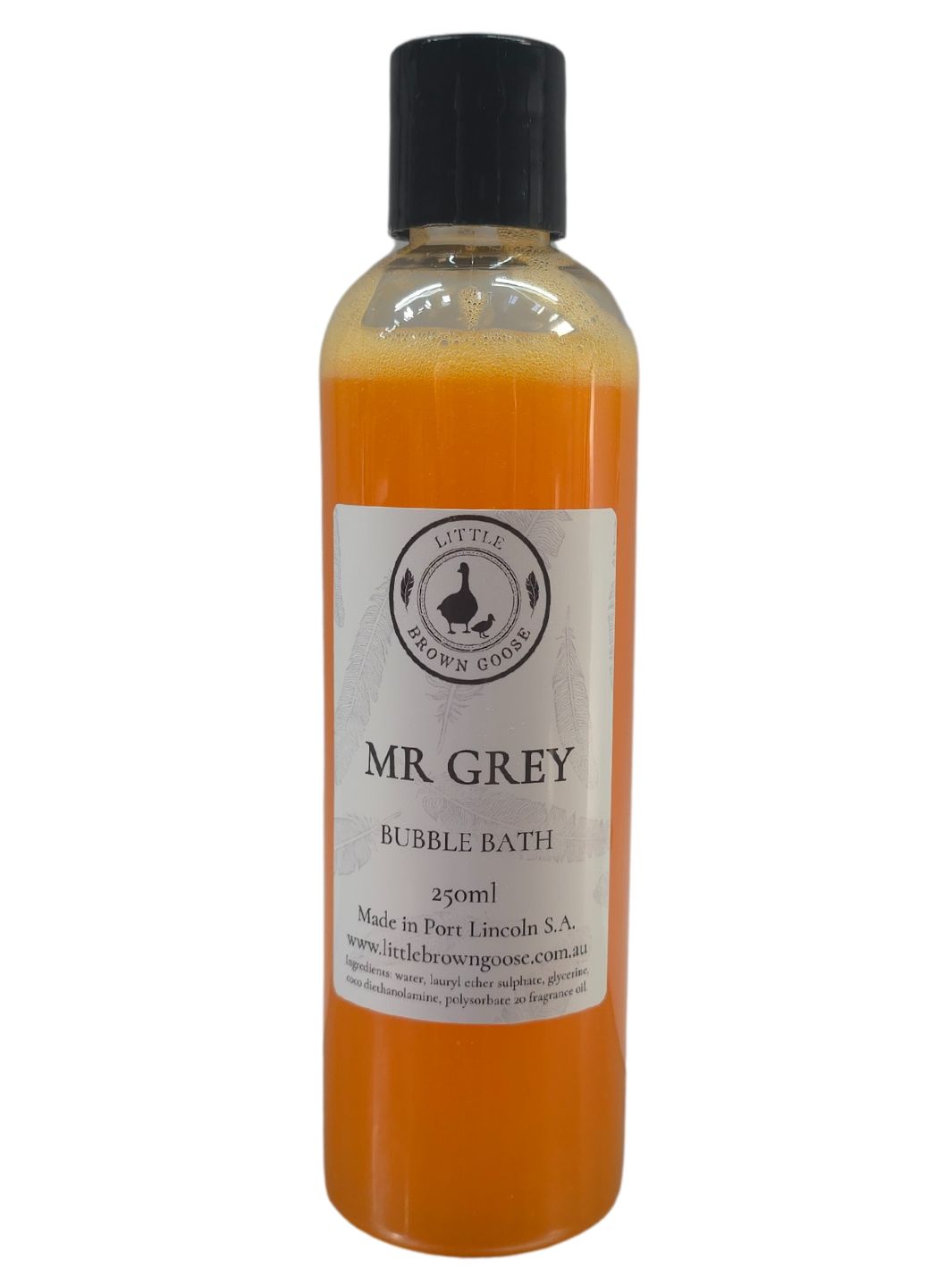 Mr Grey Bubble Bath | Little Brown Goose