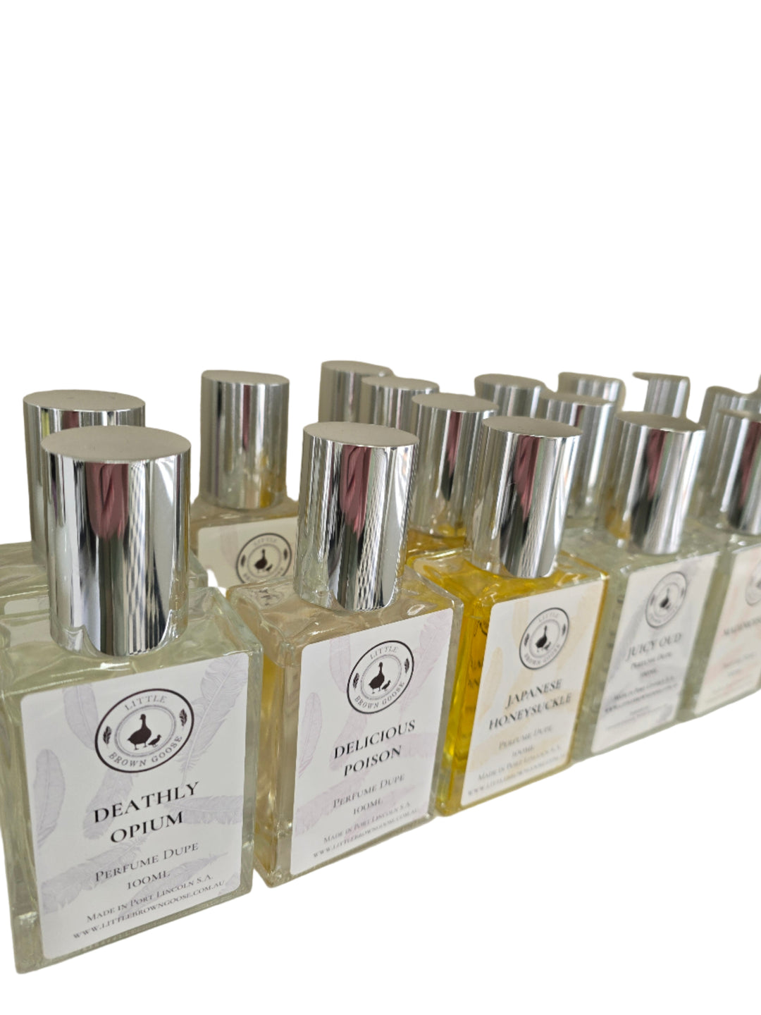 handmade natural perfume in glass bottle, Australian made, eco-friendly fragrance