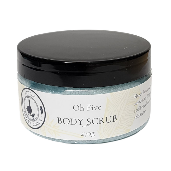 Oh Five Body Scrub | Little Brown Goose