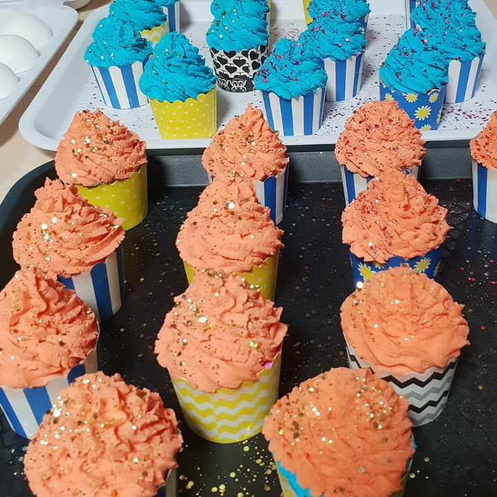 Cupcake Bath Bombs | Little Brown Goose