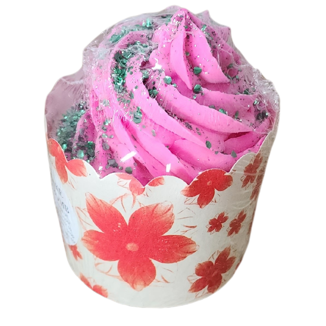 Cupcake Bubbling Bath Bombs