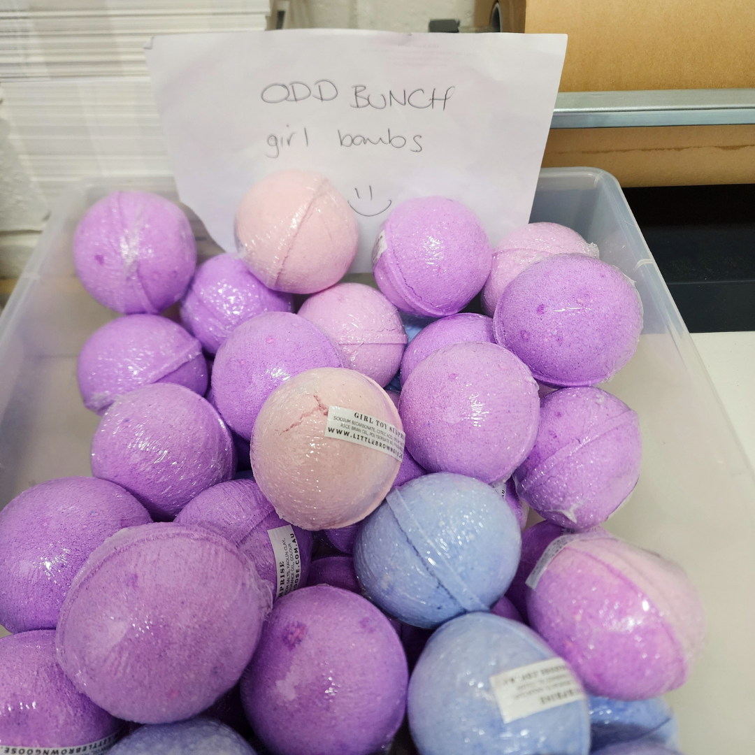 Odd Bunch Toy Surprise Bath Bomb