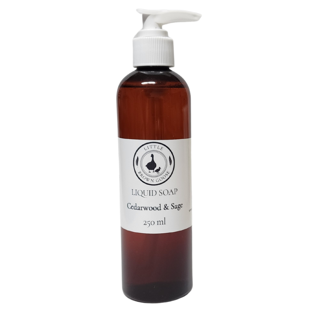 Liquid soap little brown goose australian made