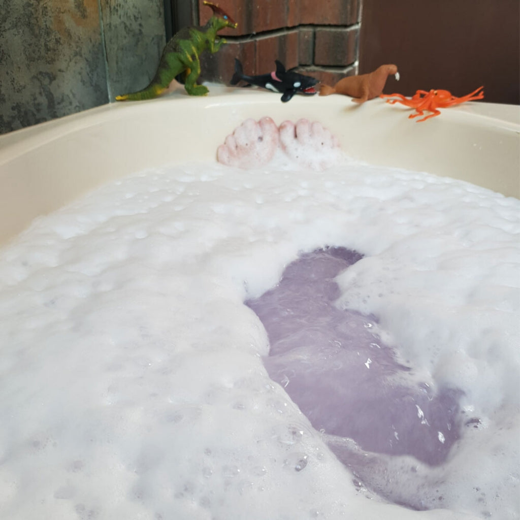 Little Brown Goose milk bath soak for an at-home self-care bath