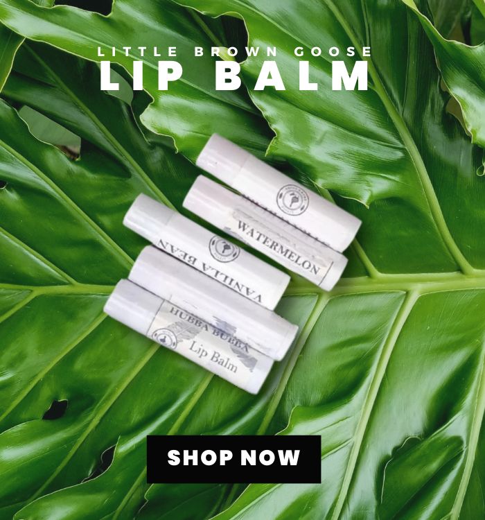 lip balm little brown goose australian made