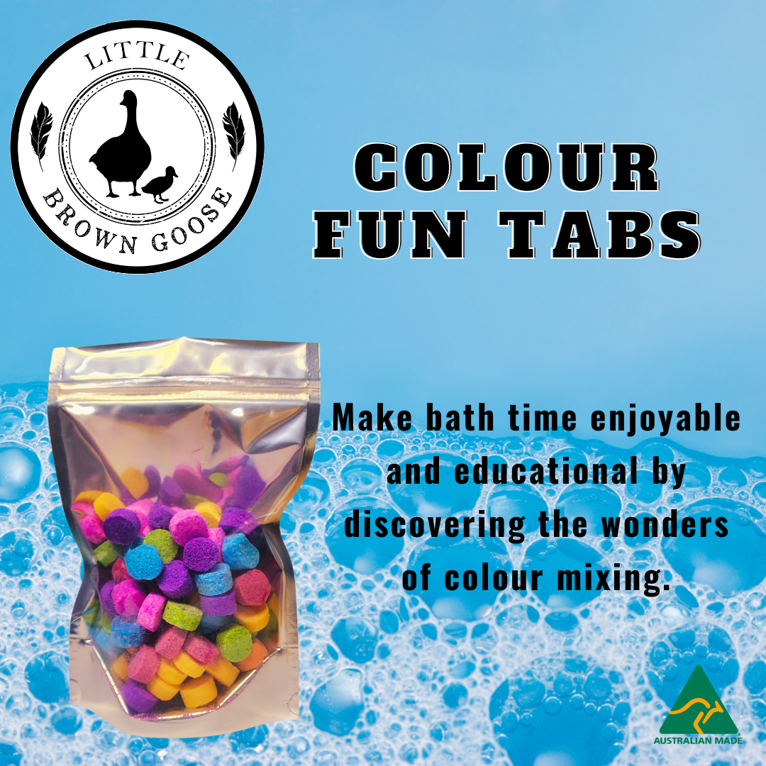 Colour Fun Tabs, Sensory Learning Little Brown Goose