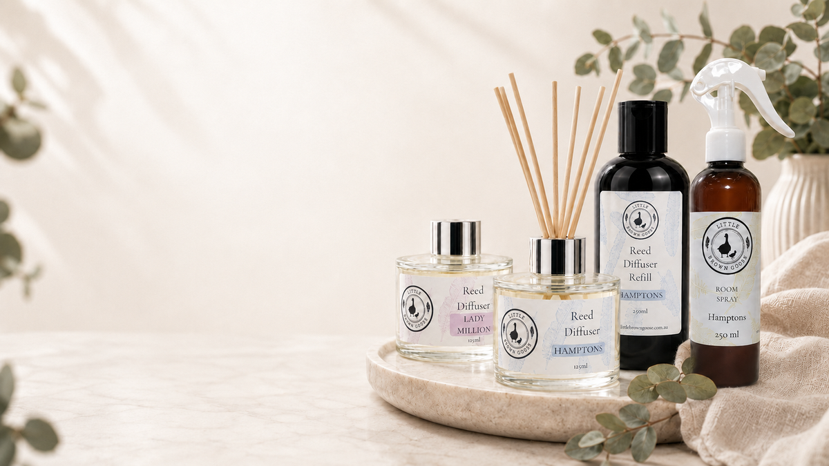 Little Brown Goose home fragrance range Australia