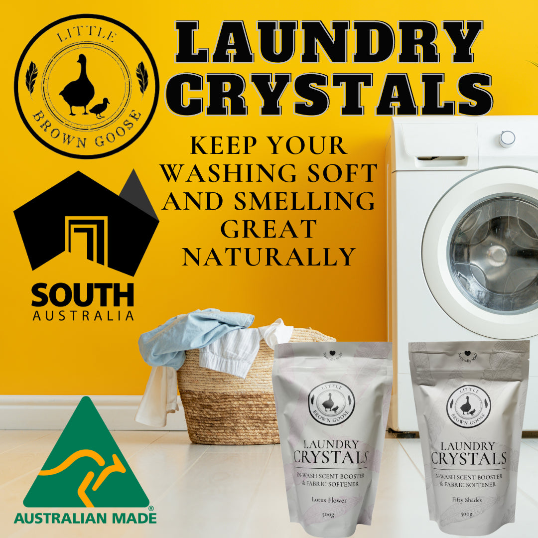 What are Laundry Crystals? Little Brown Goose