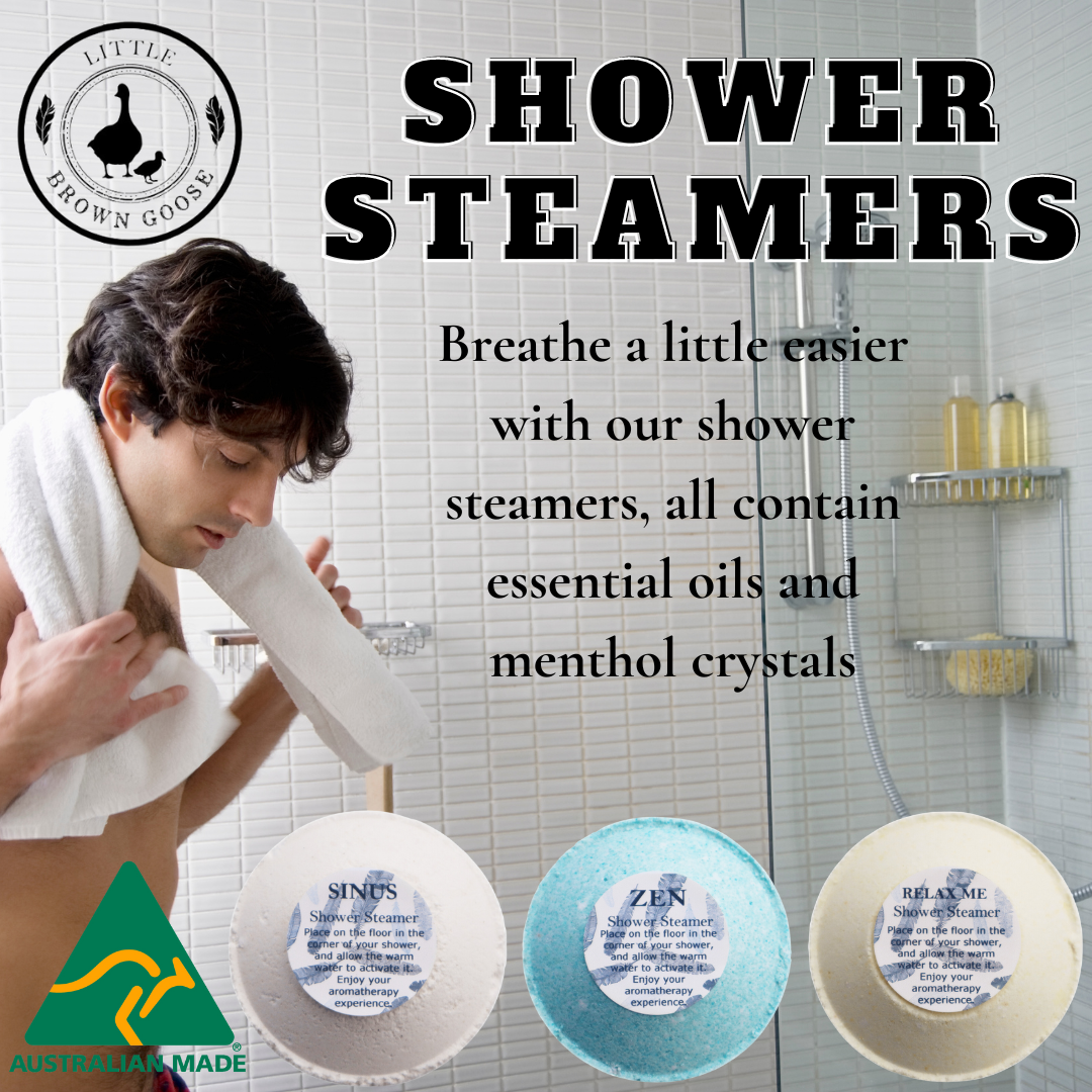 What Are Shower Steamers? Little Brown Goose