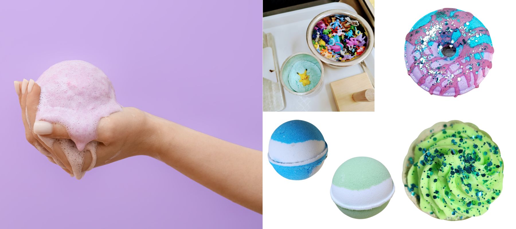 Bath Bombs | Toy Surprise Bombs | Little Brown Goose