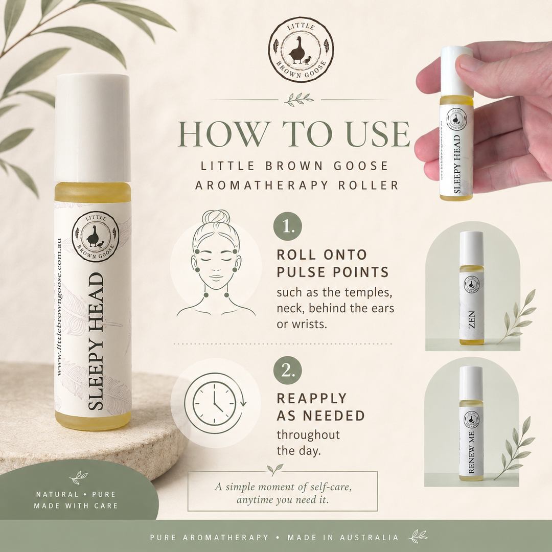 Aromatherapy Pulse Point Roller Australia | Essential Oil Roll-On