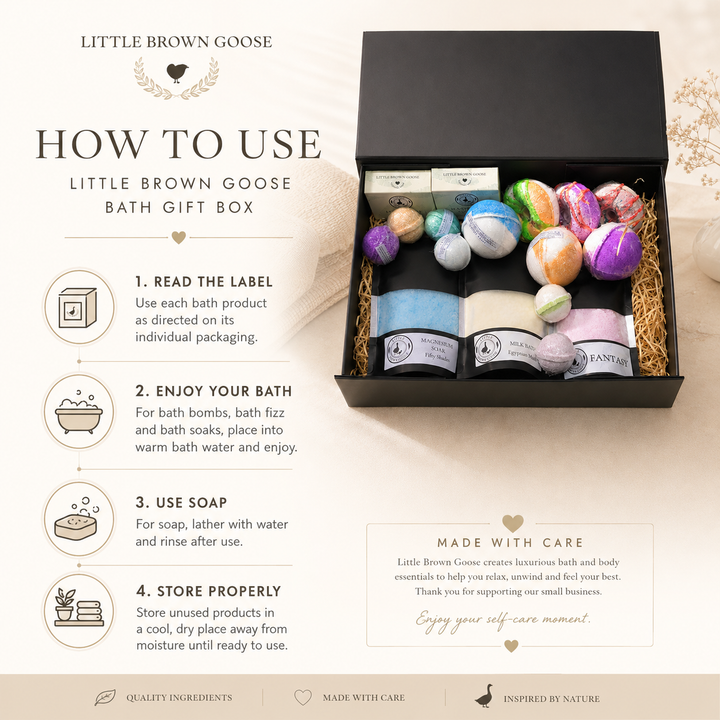 Bath Gift Box Australia | Handmade Bath Gift Set