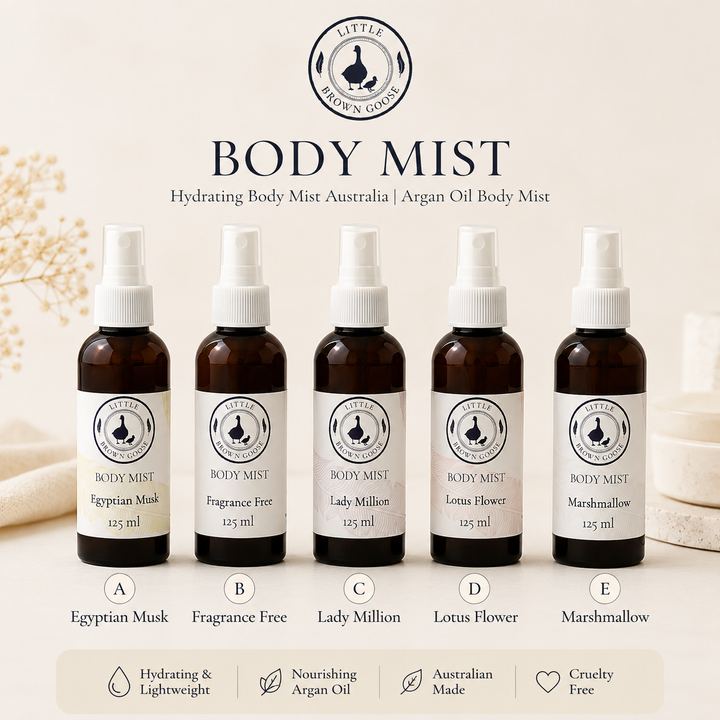 Hydrating Body Mist Australia | Argan Oil Body Moisturiser Spray