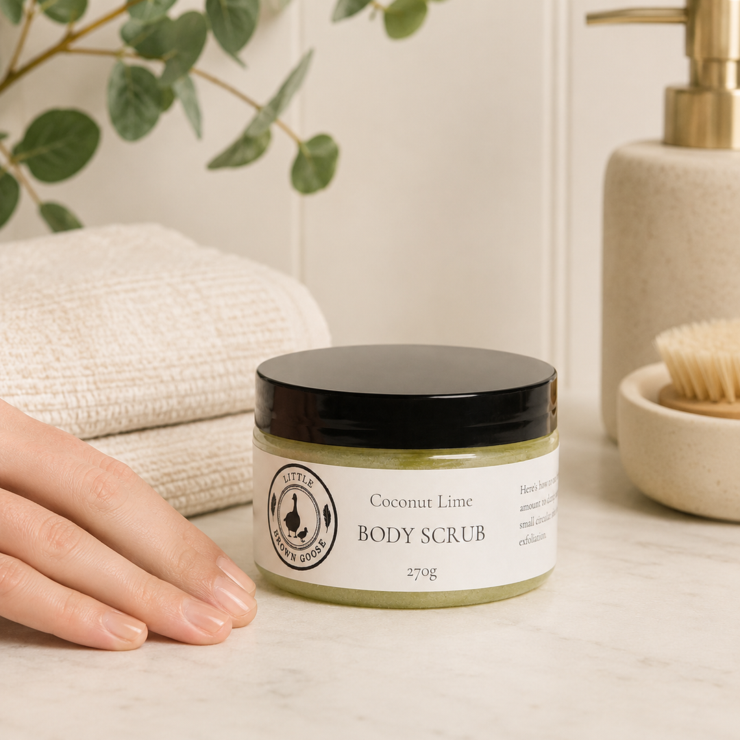 Sugar body scrub for soft smooth skin