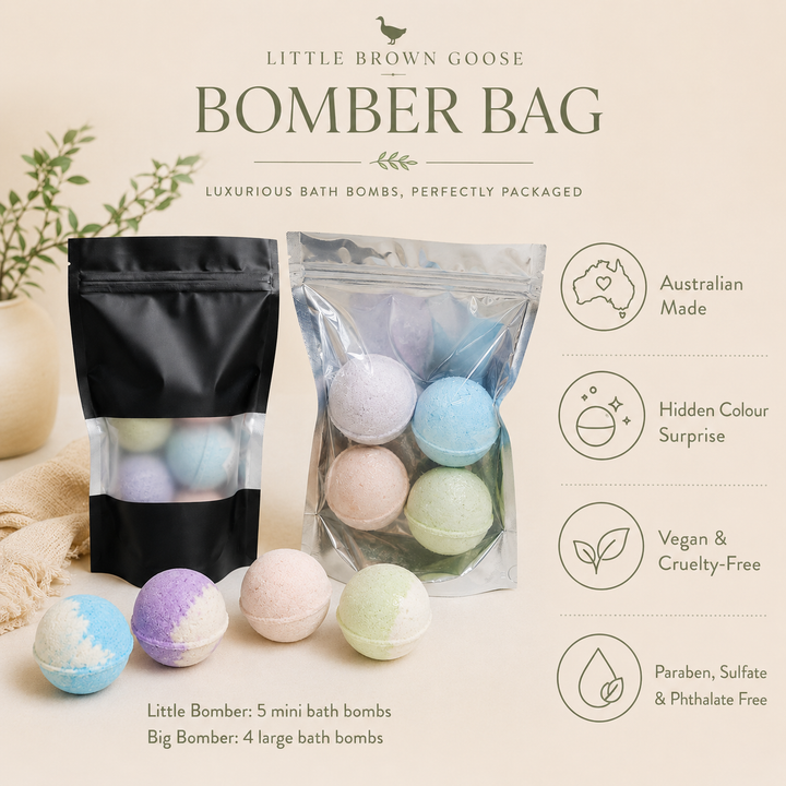 Bomber Bags Australia | Handmade Bath Bomb Gift Bags