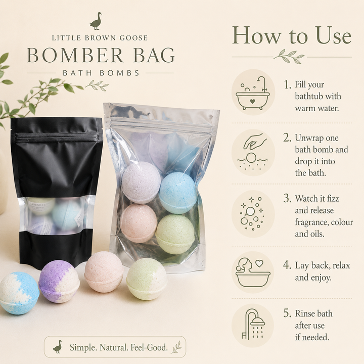 Bomber Bags Australia | Handmade Bath Bomb Gift Bags