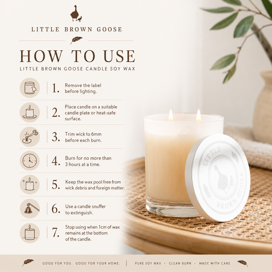 Vegan cruelty free soy candle Australia