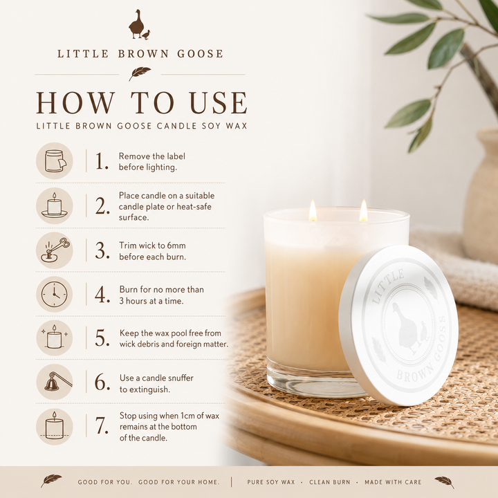 Vegan cruelty free soy candle Australia