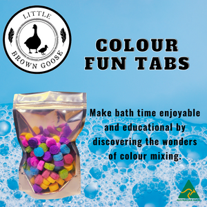 Colour Fun Bath Tabs | Little Brown Goose