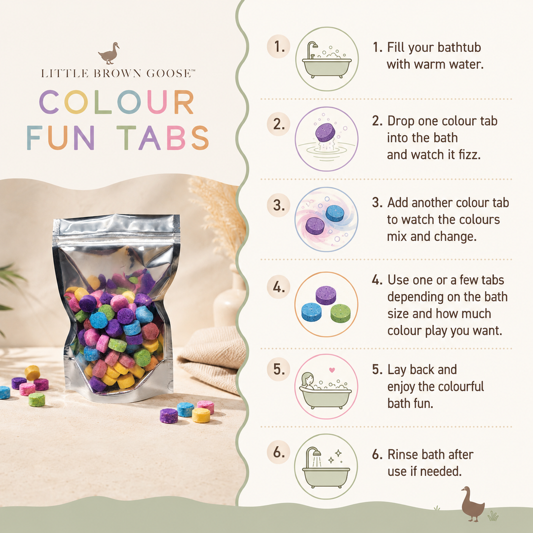 Colour Fun Bath Tabs Australia | Kids Colour Bath Tabs