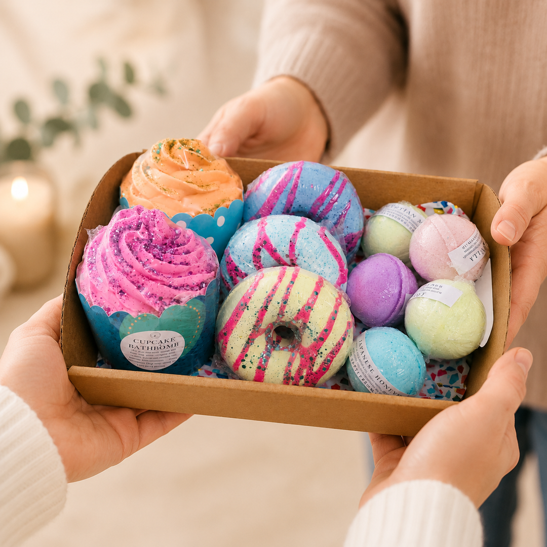 Dessert Bath Bomb Gift Pack Australia | Handmade Bath Bomb Set