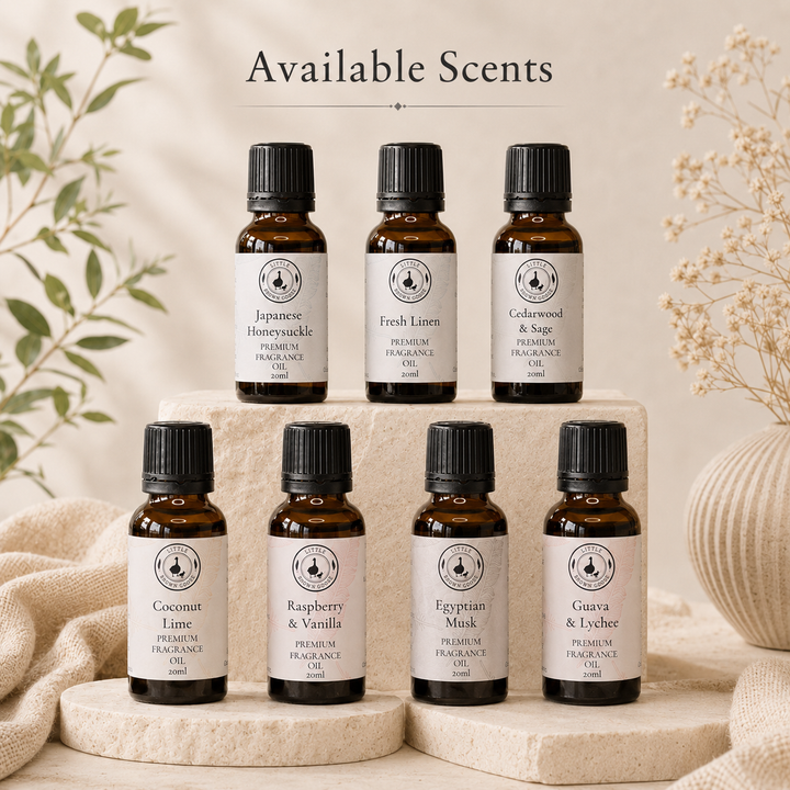 Fresh Linen and Fresh Cotton fragrance oils Australia