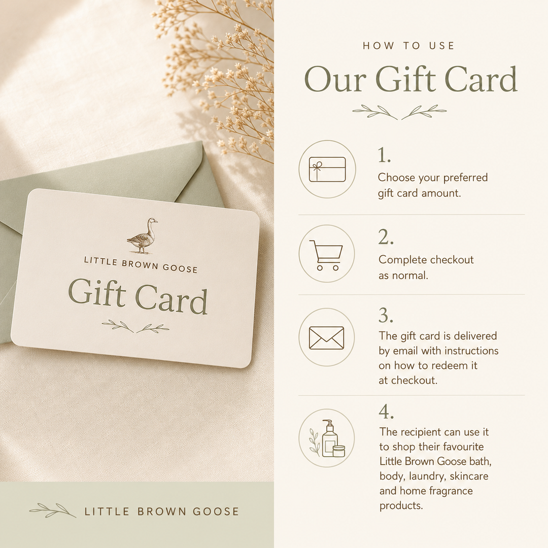 Little Brown Goose Gift Card | Bath, Body &amp; Home Fragrance Gift Card