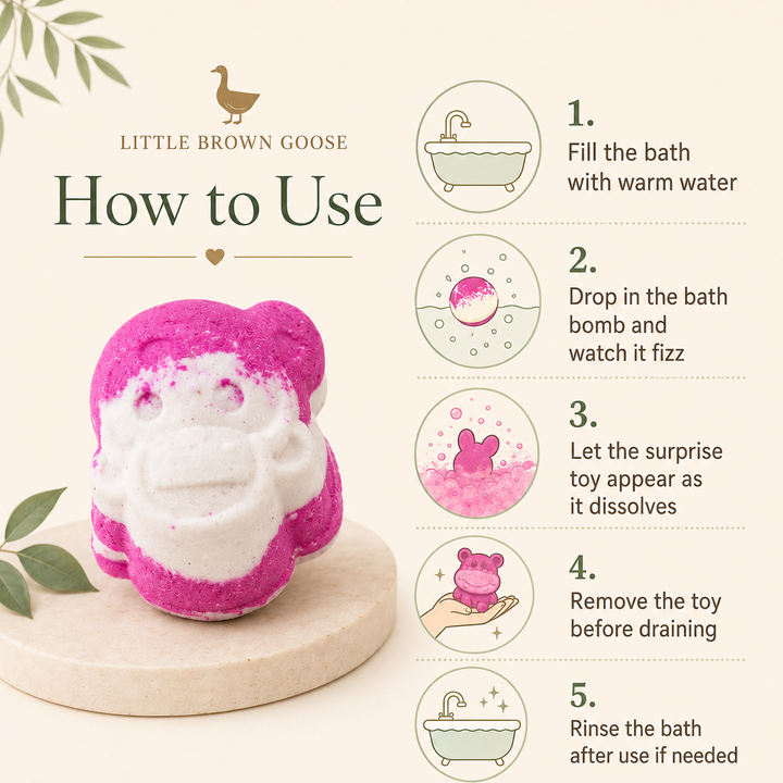 Toy Surprise Bath Bomb Australia | Kids Bath Bomb with Toy Inside