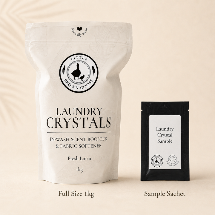 Little Brown Goose 1kg and 4.5kg Laundry Crystals