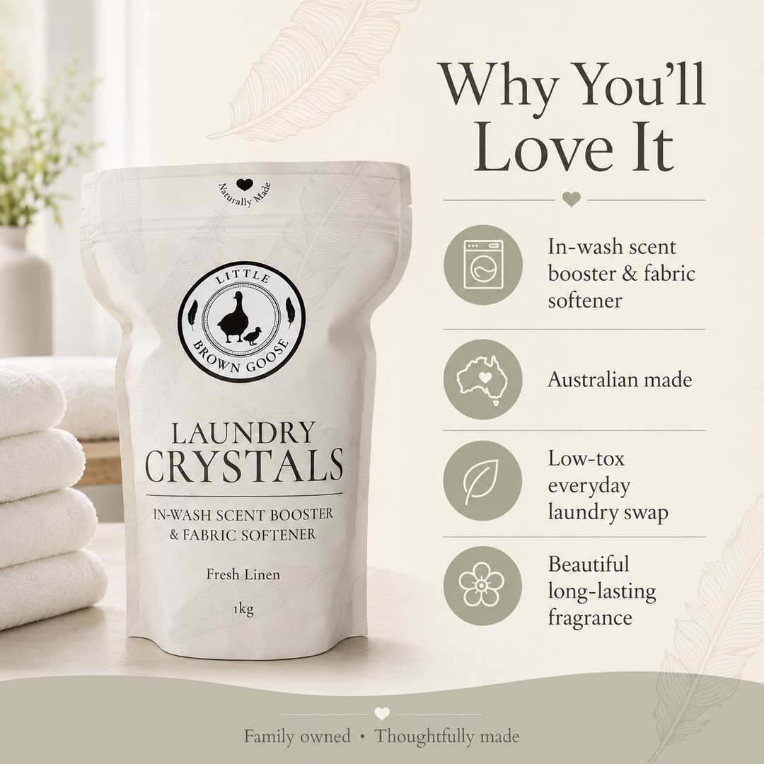 Laundry Crystals Australia | Natural Fabric Softener Alternative