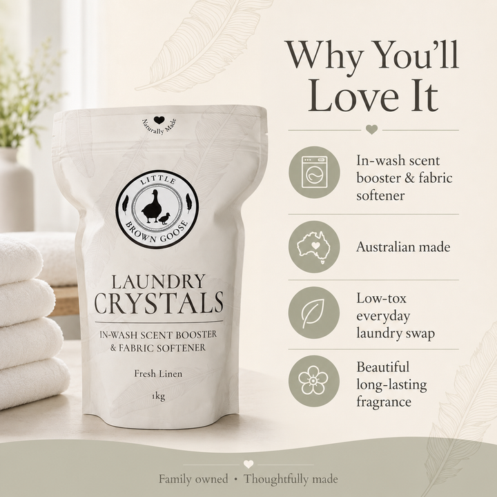 Laundry Crystals Australia | Natural Fabric Softener Alternative