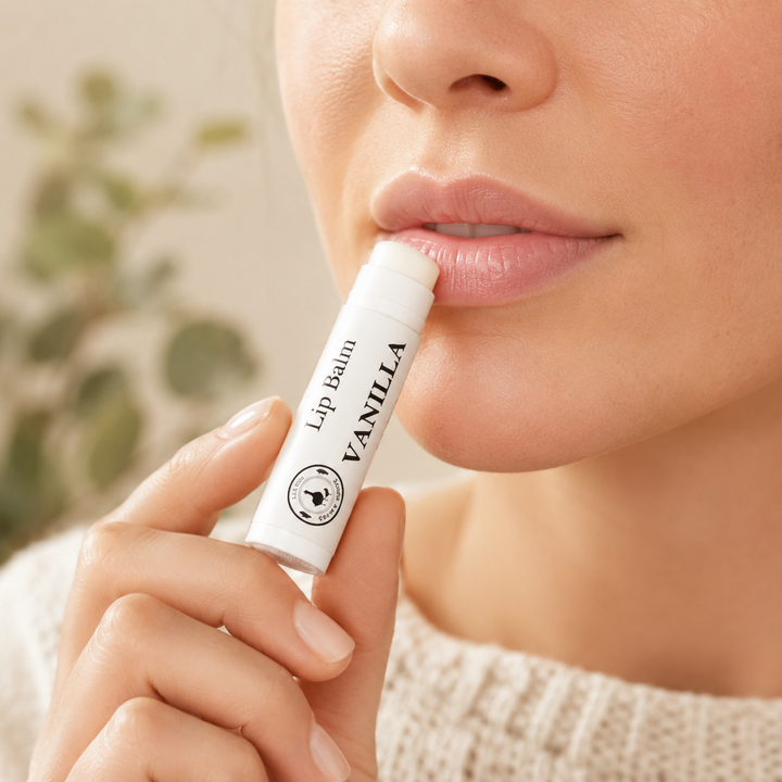 Natural Lip Balm Australia | Beeswax &amp; Vitamin E Lip Balm