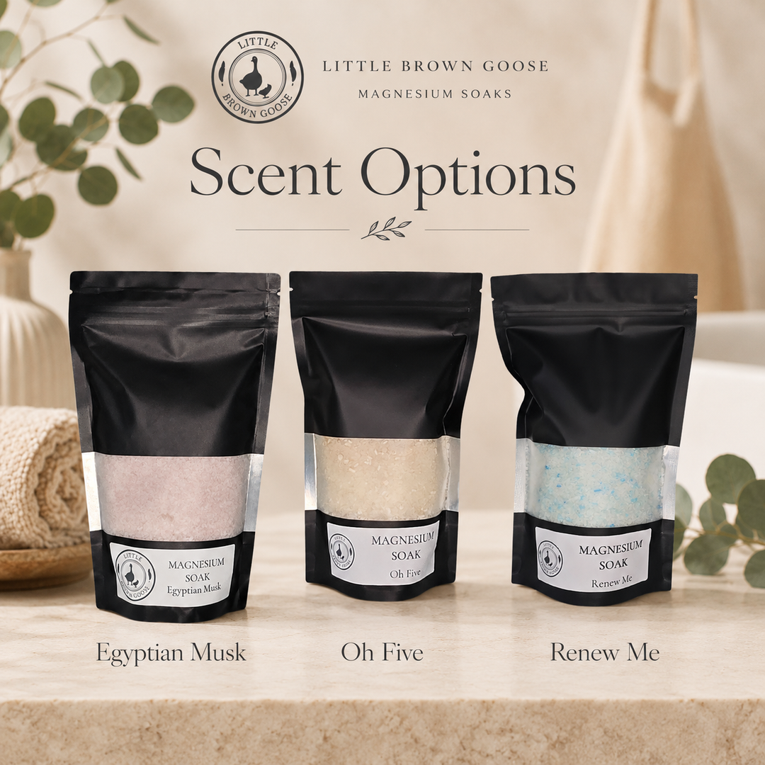 Low-tox bath soak for self-care and foot baths