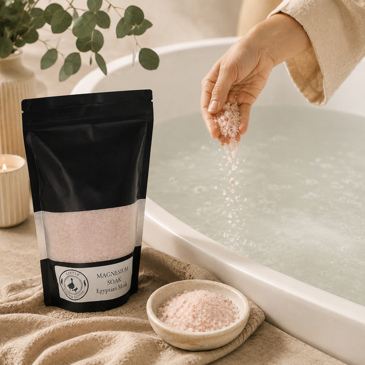 Australian made magnesium bath salts handmade in Geelong