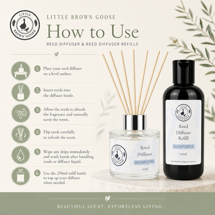 Reed Diffusers Australia by Little Brown Goose