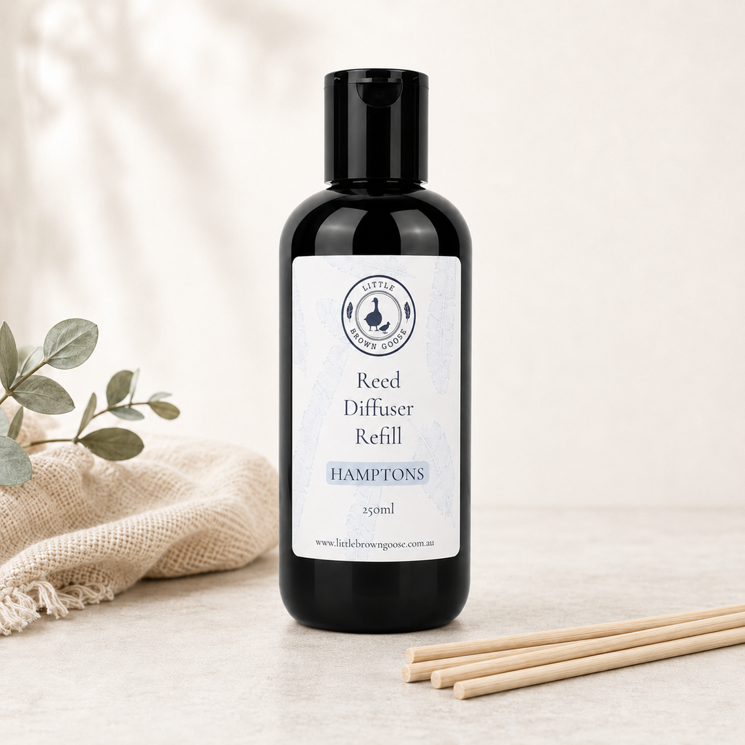 Australian made reed diffuser refills in beautiful scents