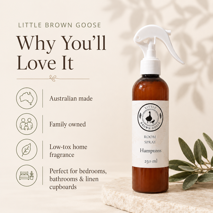 Room spray for bedrooms bathrooms and living rooms