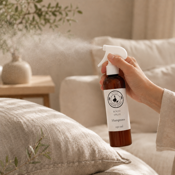 Australian made linen and home spray by Little Brown Goose