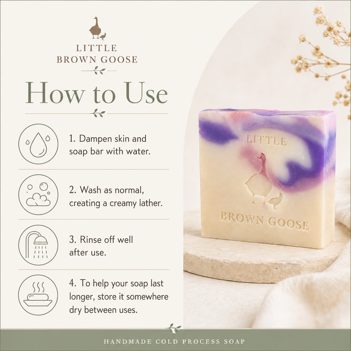 Cold Process Soap Bar Australia | Handmade Palm Oil Free Soap