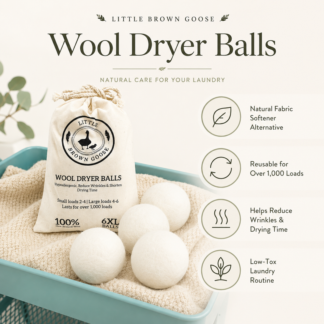 Wool Dryer Balls Australia | Natural Fabric Softener Alternative