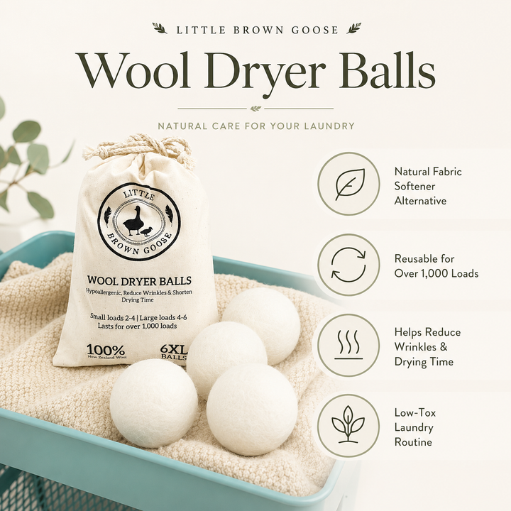 Wool Dryer Balls Australia | Natural Fabric Softener Alternative