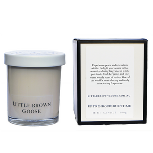 bergamot patchouli mini candle | Australian Made