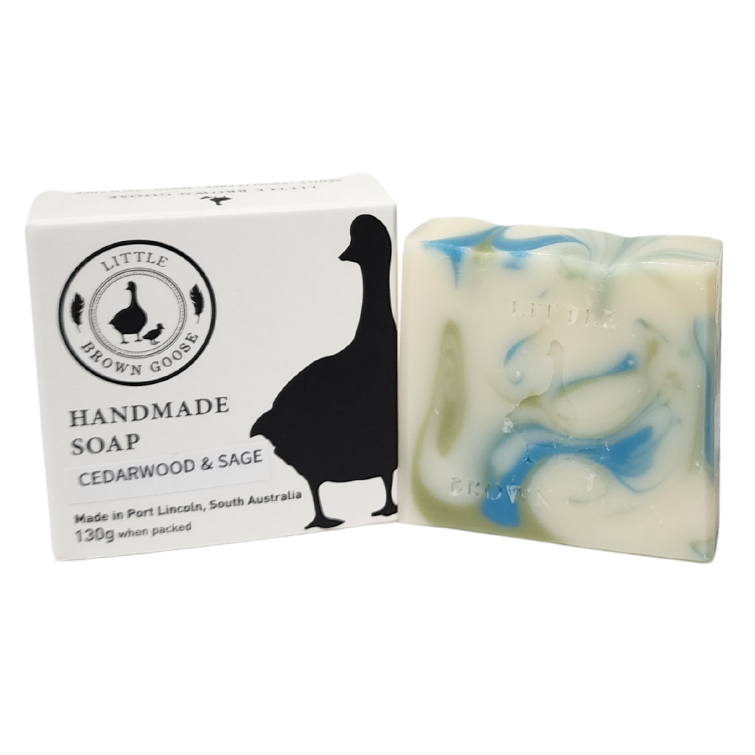 Cedarwood and Sage Handmade Soap