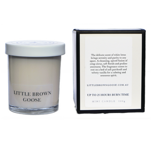 Lotus Flower Mini Candle