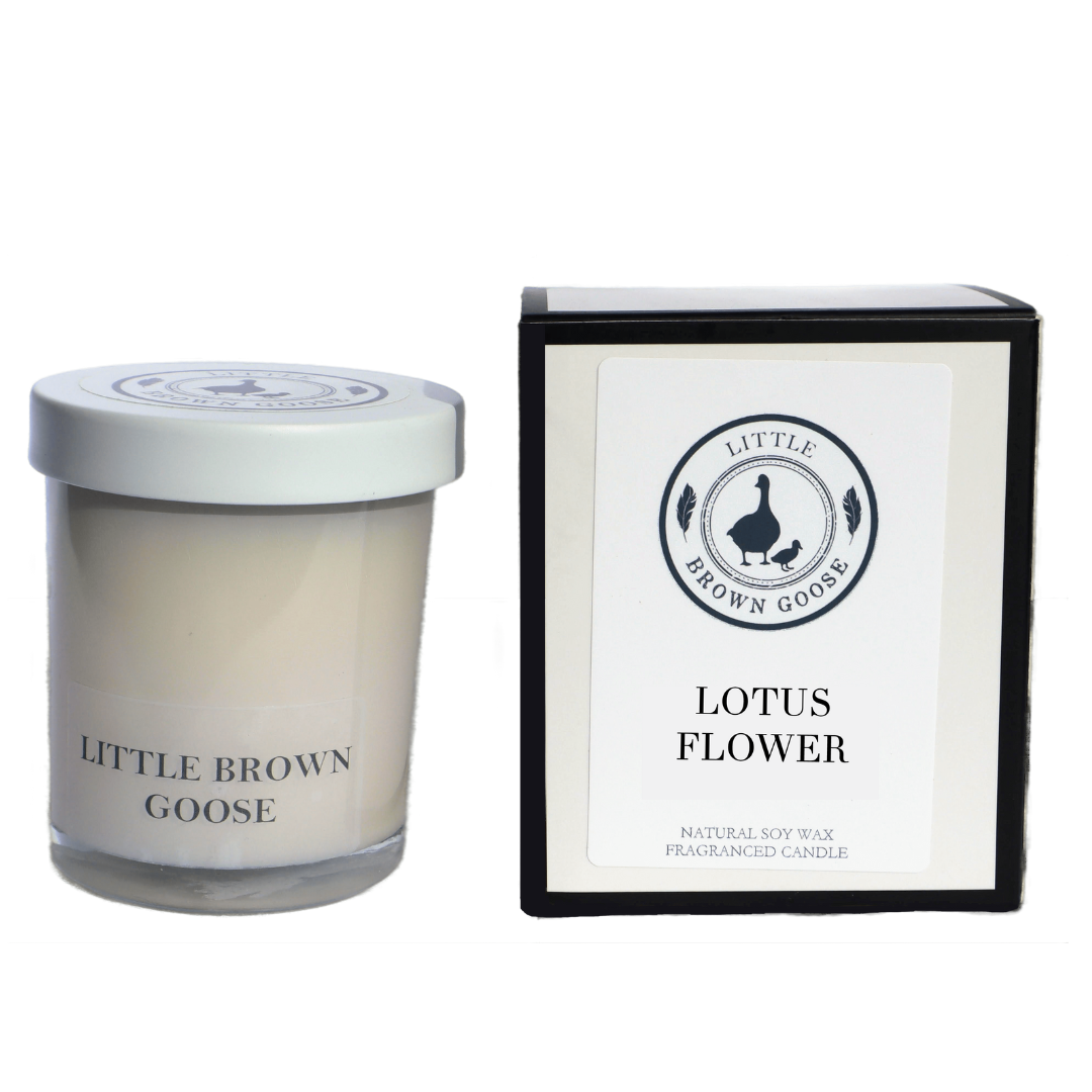 Lotus Flower Candle | Little Brown Goose