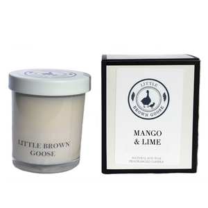 Mango Lime Candle | Little Brown Goose