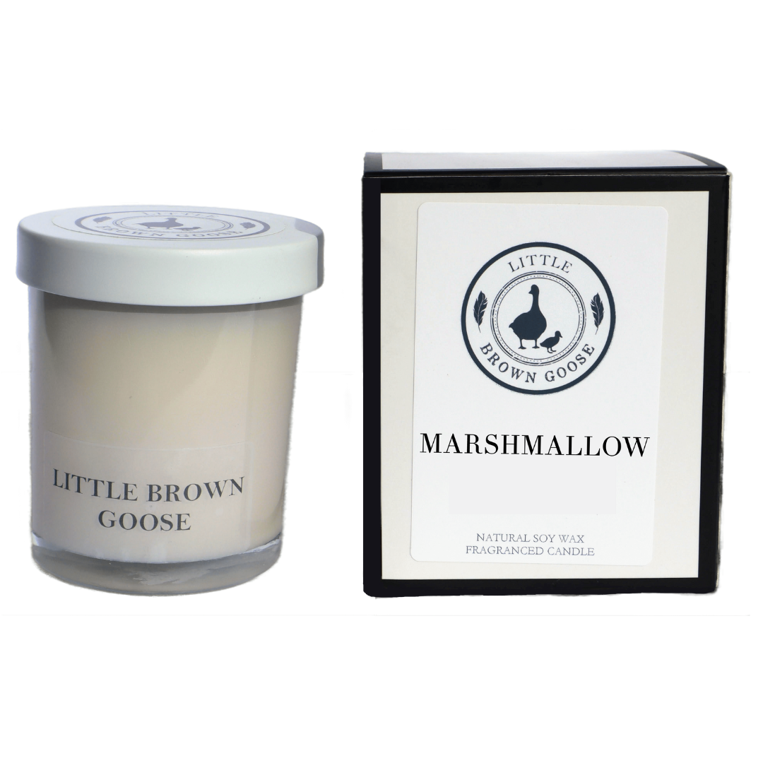 Marshmallow Candle | Little Brown Goose
